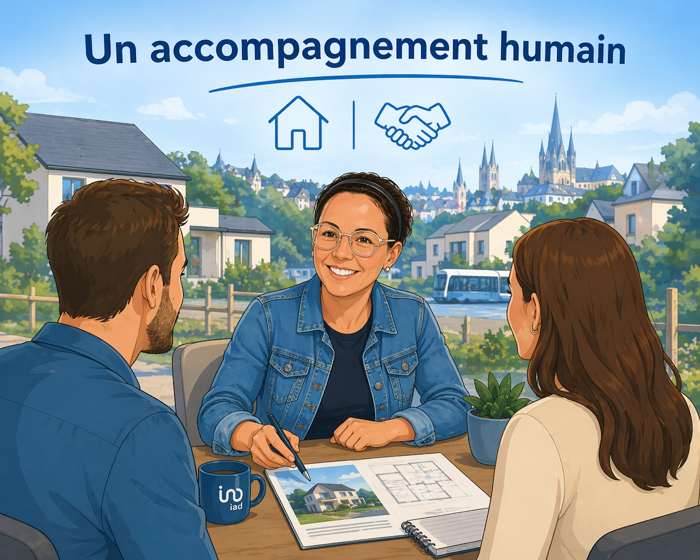 Élodie Denis accompagne ses clients dans leur projet immobilier à Saint-Lambert-la-Potherie et Angers