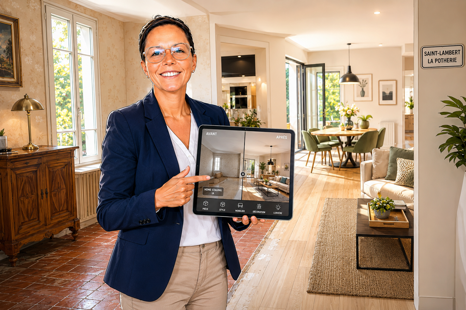 Home staging à Saint-Lambert-la-Potherie