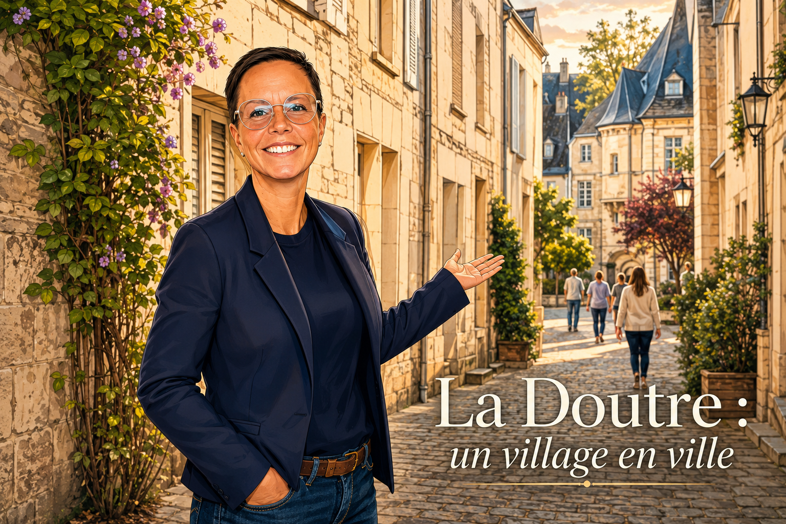 Le quartier de la Doutre à Angers, village en ville