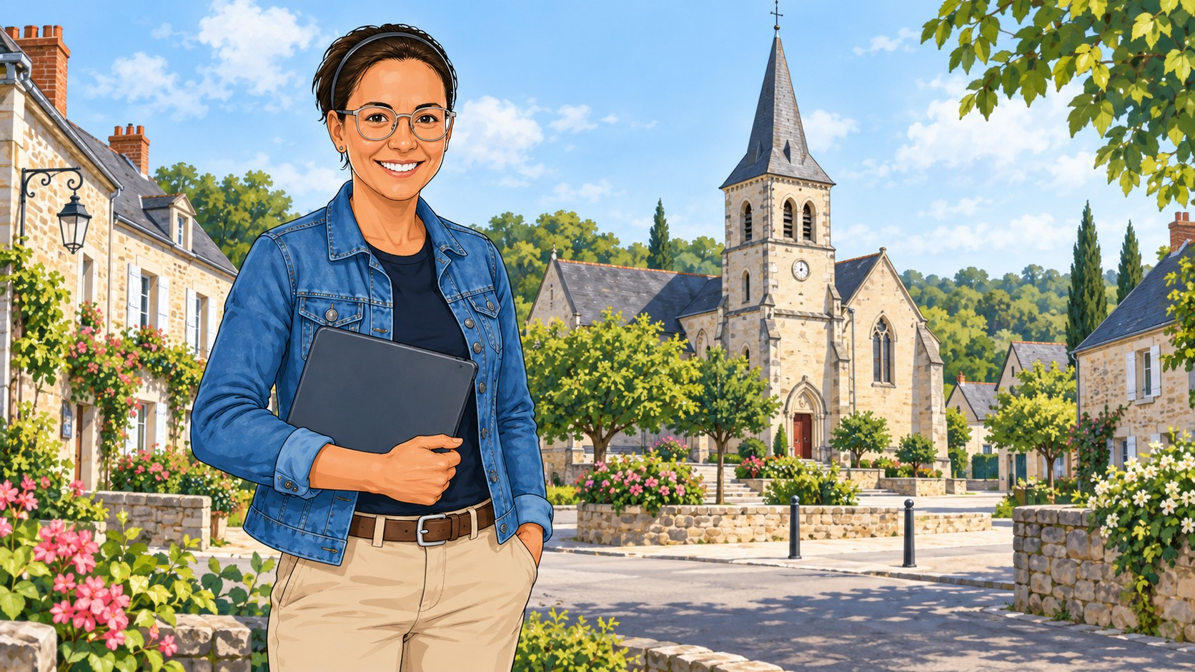 Élodie Denis, conseillère immobilier à Saint-Lambert-la-Potherie